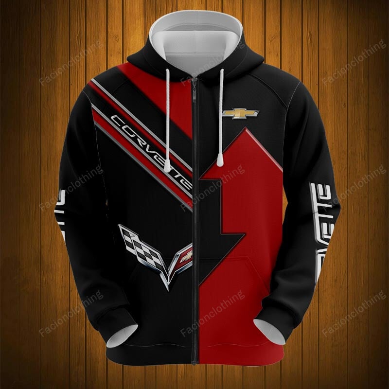Sportswearmerch Chevrolet Car Corvette Car Personalized Hoodie For Fan