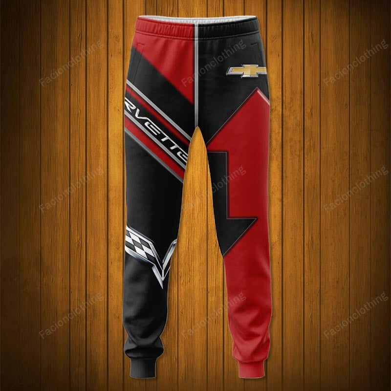 Sportswearmerch Chevrolet Car Corvette Car Personalized Long Pant For Fan