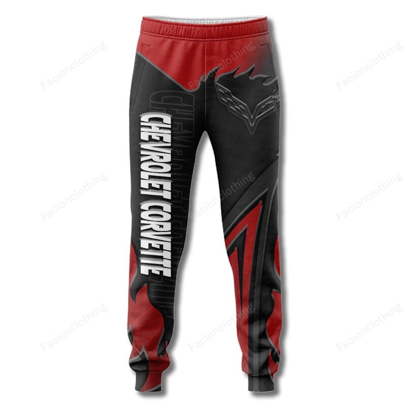 Sportswearmerch Chevrolet Car Corvette Car Personalized Long Pant For Fan