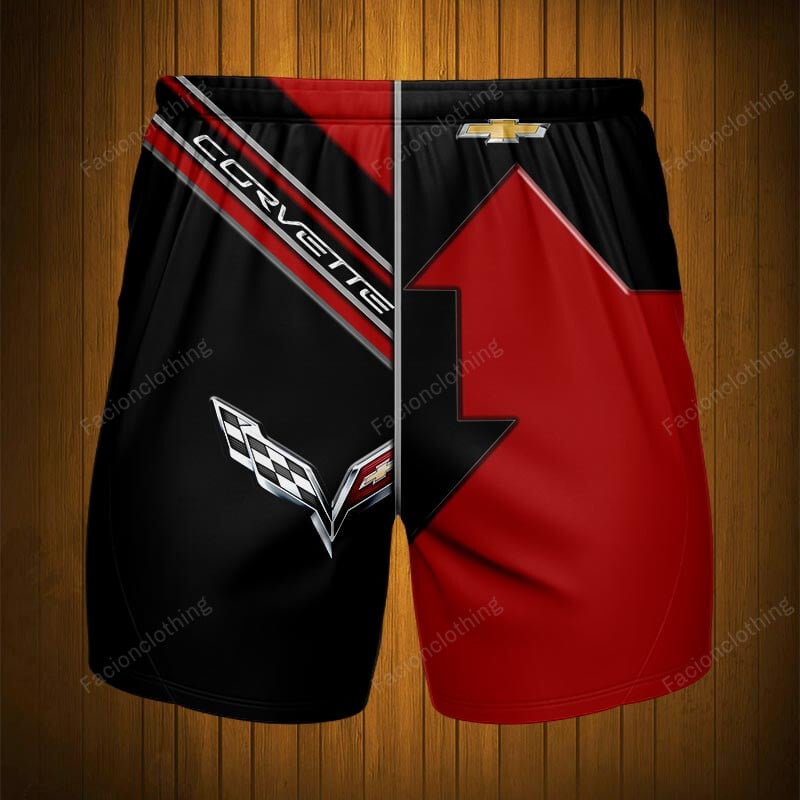Sportswearmerch Chevrolet Car Corvette Car Personalized Short Pant For Fan