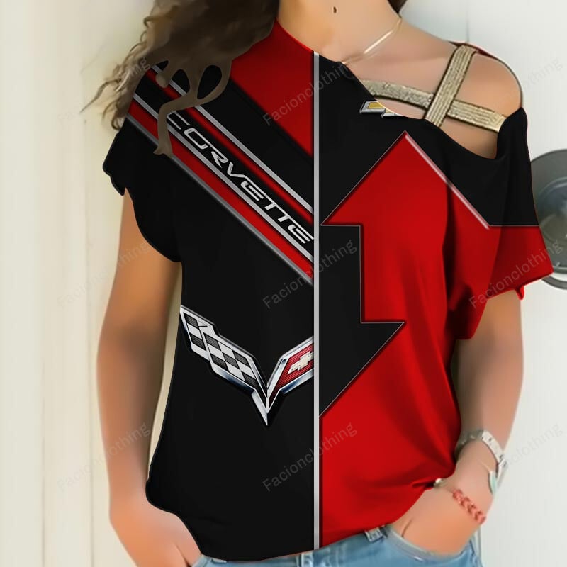 Sportswearmerch Chevrolet Car Corvette Car Personalized Women Shirt For Fan