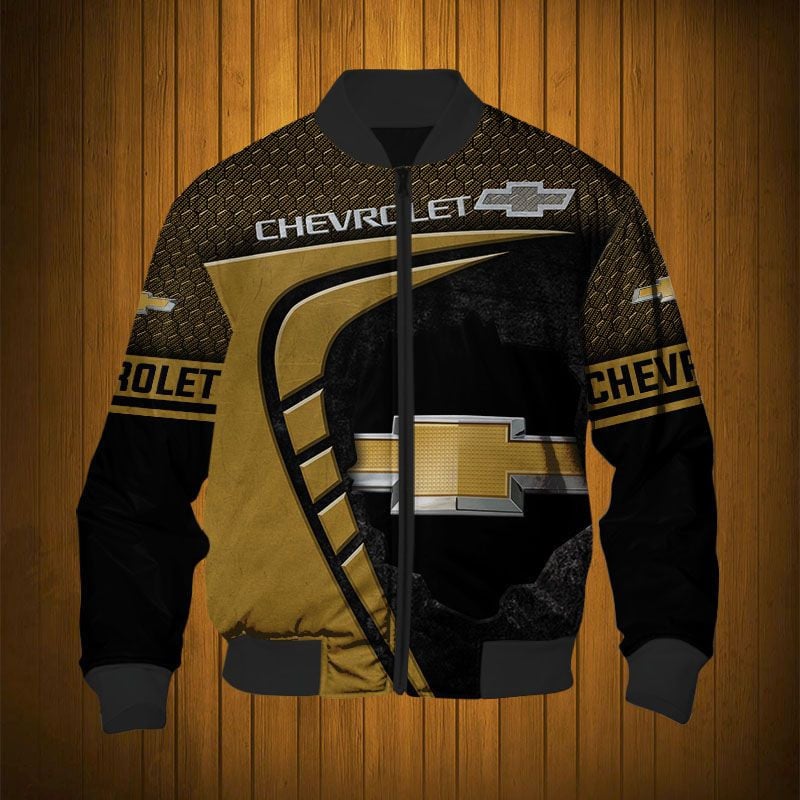 Sportswearmerch Chevrolet Car Personalized Fashion Bomber Jacket For Fan