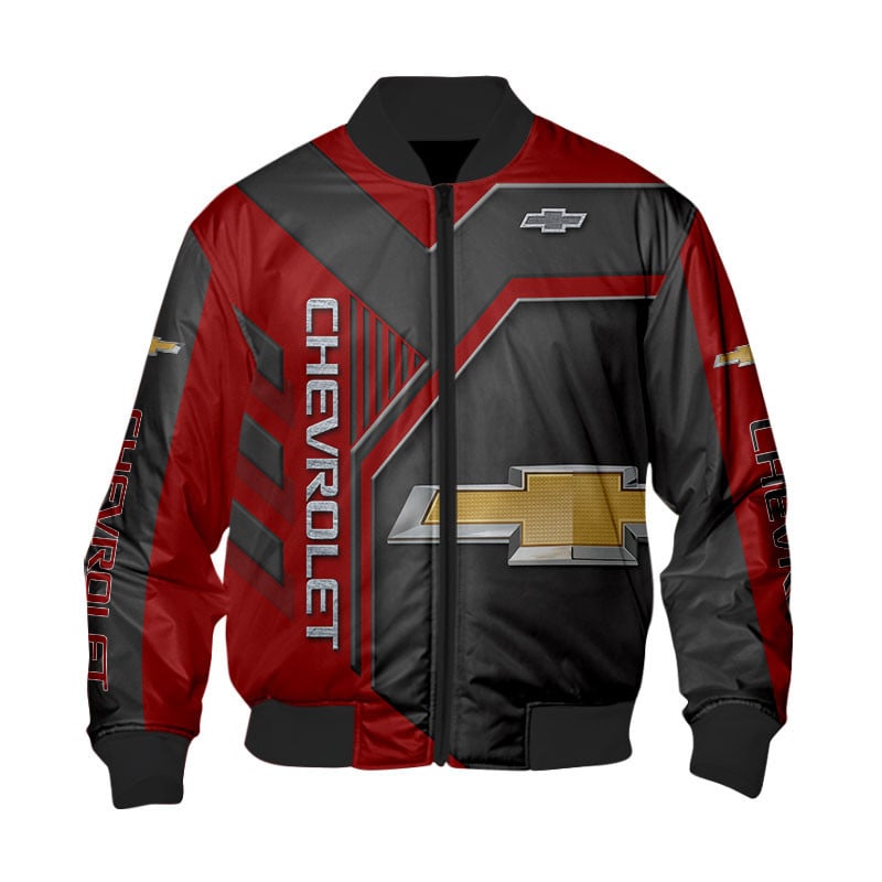Sportswearmerch Chevrolet Car Personalized Fashion Bomber Jacket For Fan