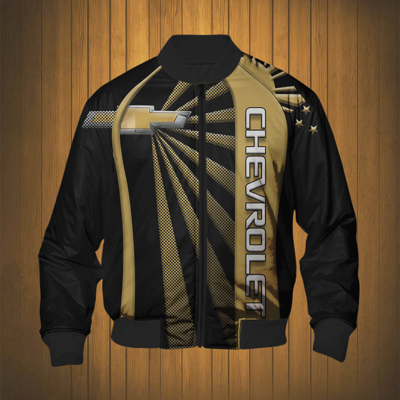 Sportswearmerch Chevrolet Car Personalized Fashion Bomber Jacket For Fan
