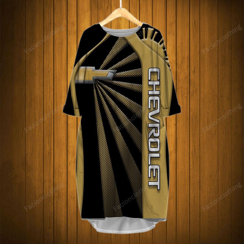 Sportswearmerch Chevrolet Car Personalized Fashion Pocket Dress For Fan