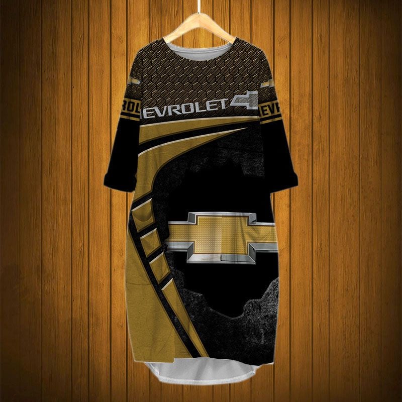 Sportswearmerch Chevrolet Car Personalized Fashion Pocket Dress For Fan