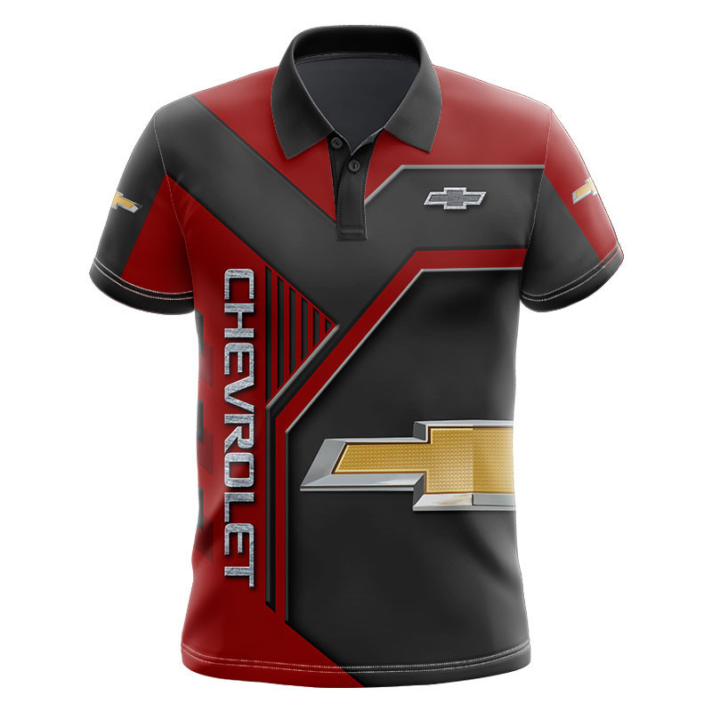 Sportswearmerch Chevrolet Car Personalized Fashion Polo Shirt For Fan
