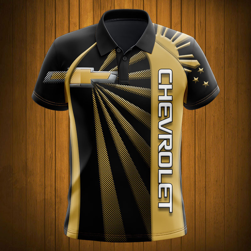 Sportswearmerch Chevrolet Car Personalized Fashion Polo Shirt For Fan