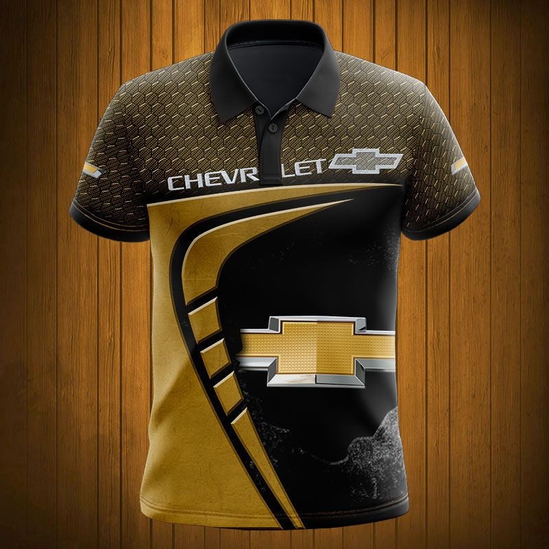 Sportswearmerch Chevrolet Car Personalized Fashion Polo Shirt For Fan