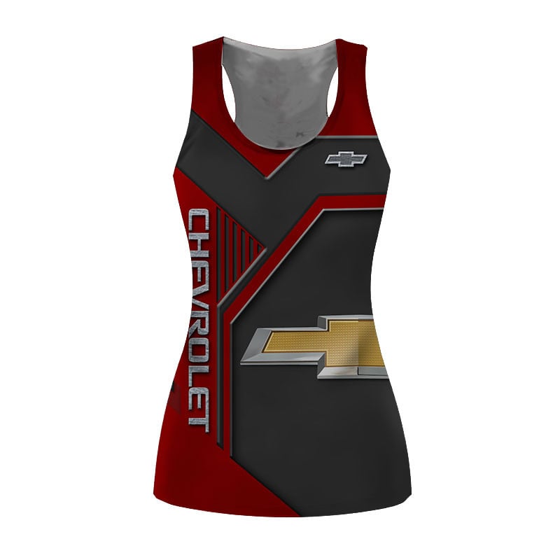 Sportswearmerch Chevrolet Car Personalized Fashion Women Tanktop For Fan