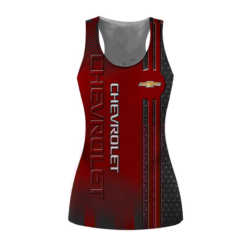 Sportswearmerch Chevrolet Car Personalized Fashion Women Tanktop For Fan