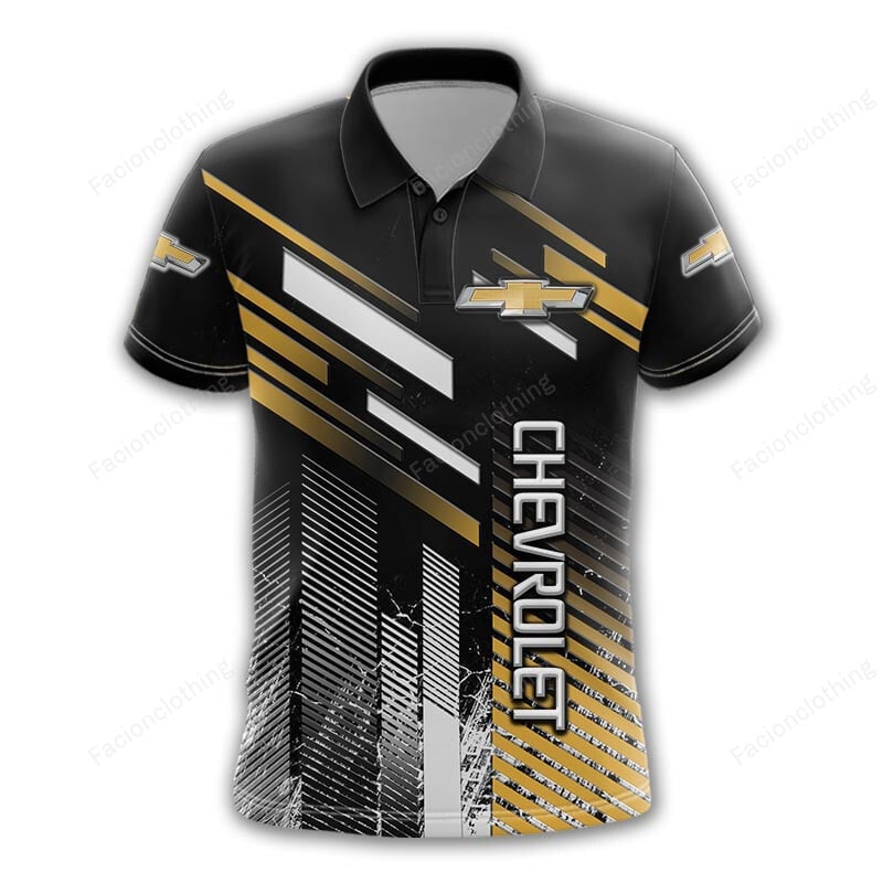 Sportswearmerch Chevrolet Car Personalized Polo For Fan