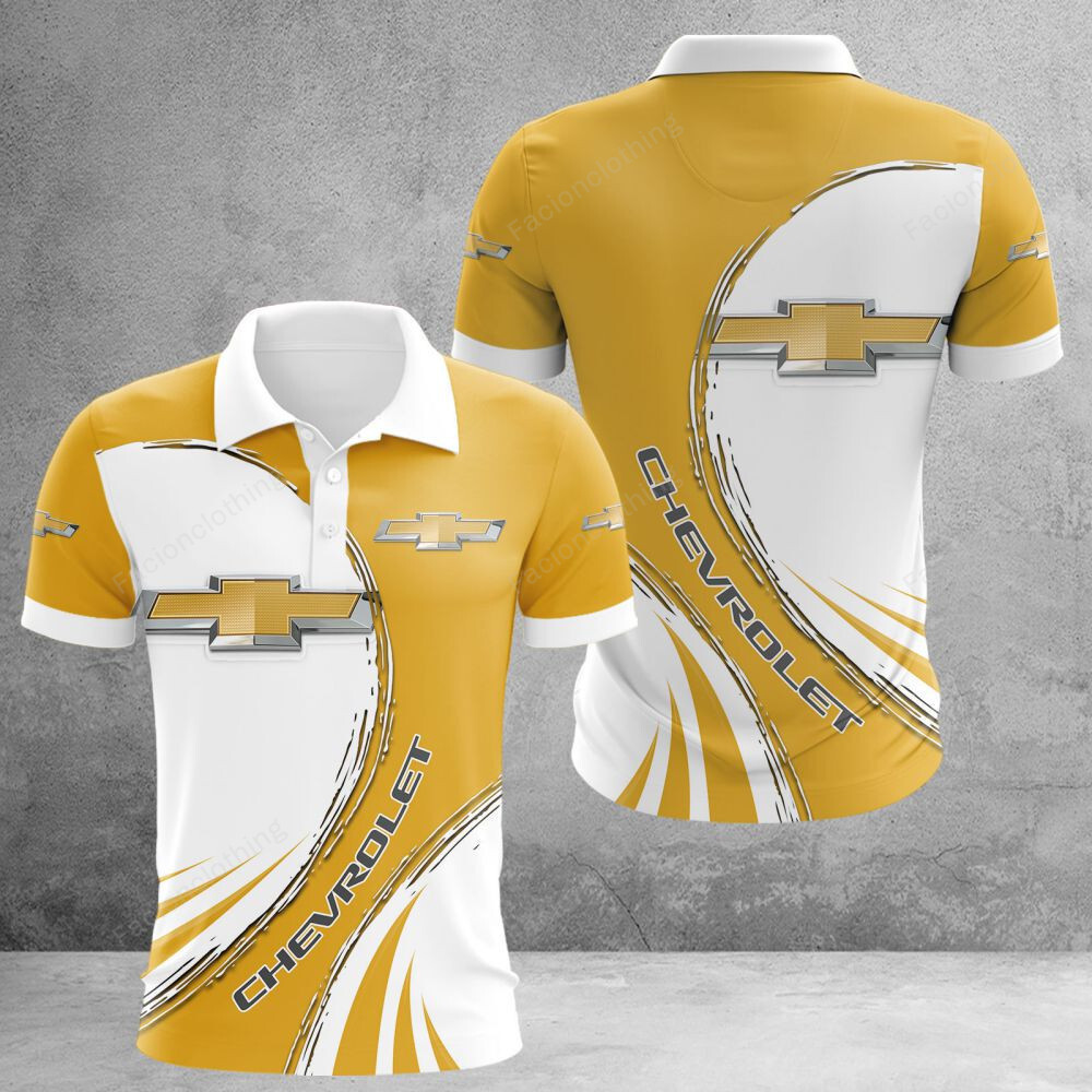 Sportswearmerch Chevrolet Car Personalized Polo Shirt For Fan