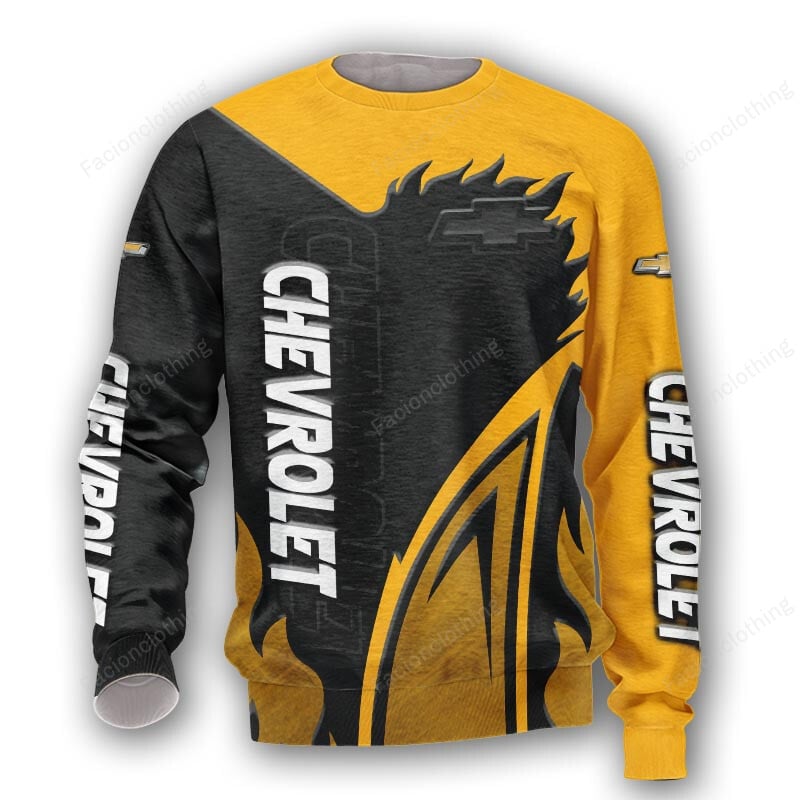 Sportswearmerch Chevrolet Car Personalized Sweater For Fan