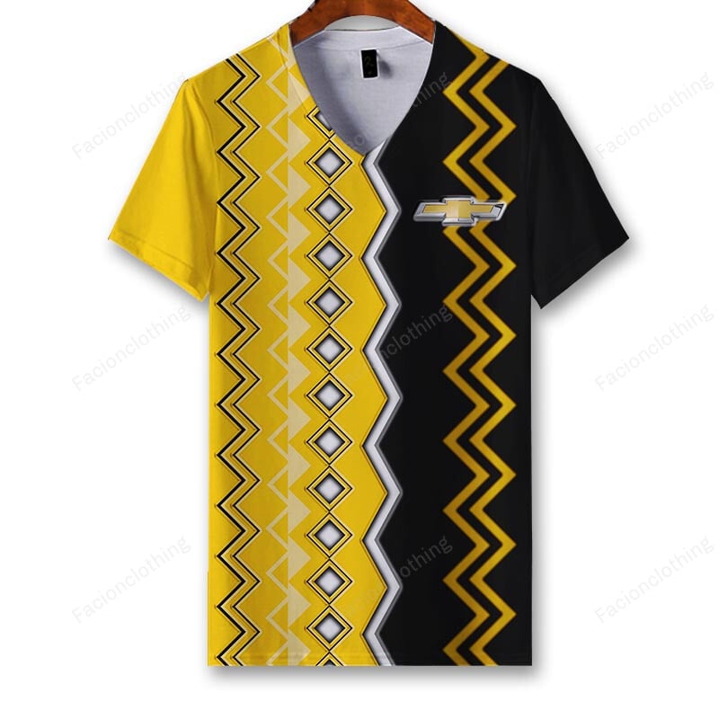 Sportswearmerch Chevrolet Car Personalized V-neck Women T-shirt For Fan