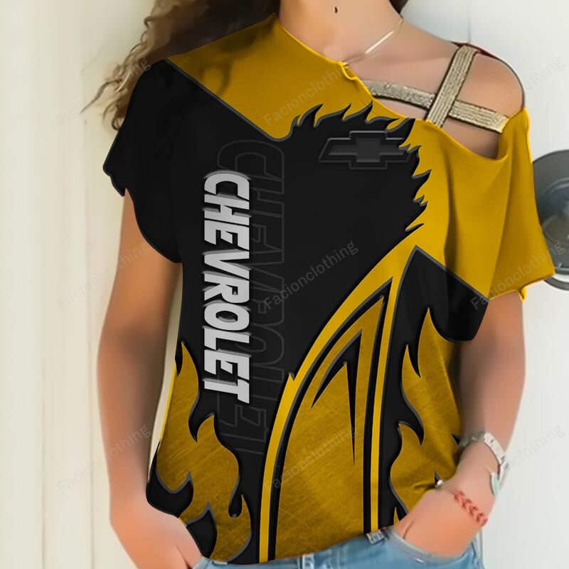 Sportswearmerch Chevrolet Car Personalized Women Shirt For Fan