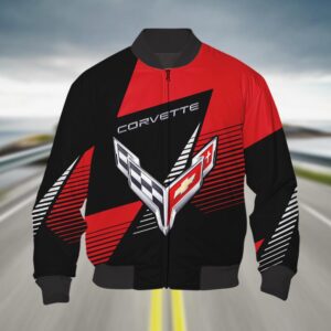 Sportswearmerch Chevrolet Corvette Car Bomber Jacket For Fan