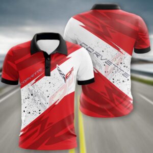 Sportswearmerch Chevrolet Corvette Car Polo Shirt For Fan