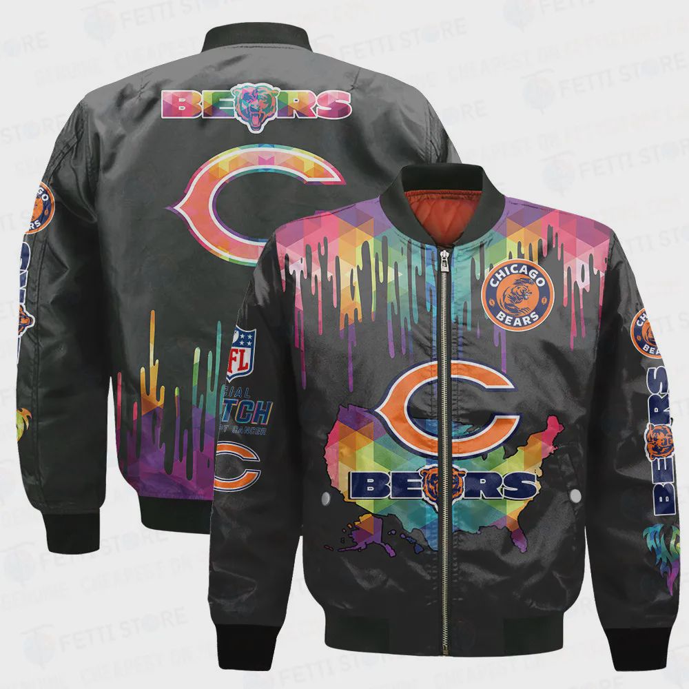 Sportswearmerch Chicago Bears NFL Bomber Jacket For Fan