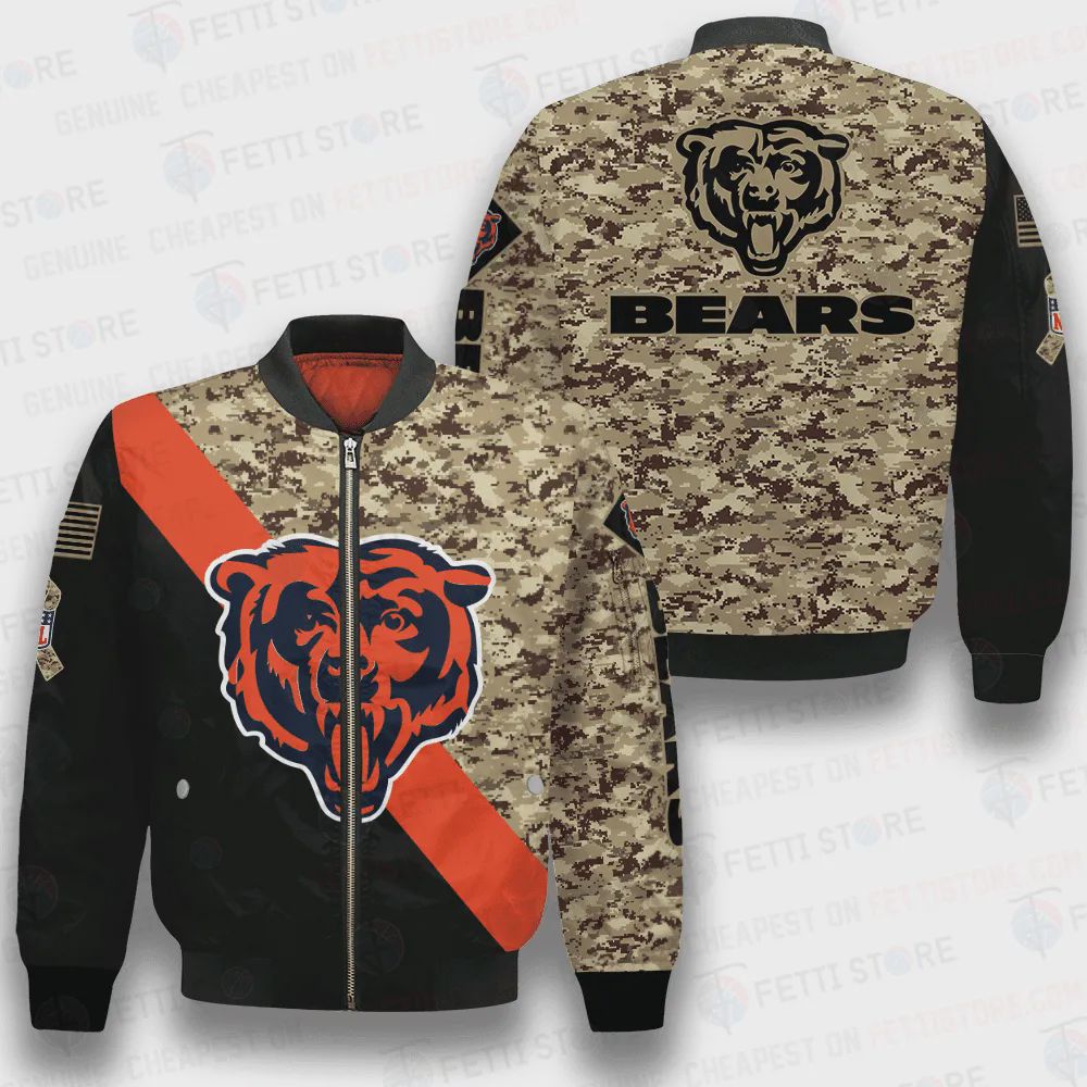 Sportswearmerch Chicago Bears NFL Bomber Jacket For Fan