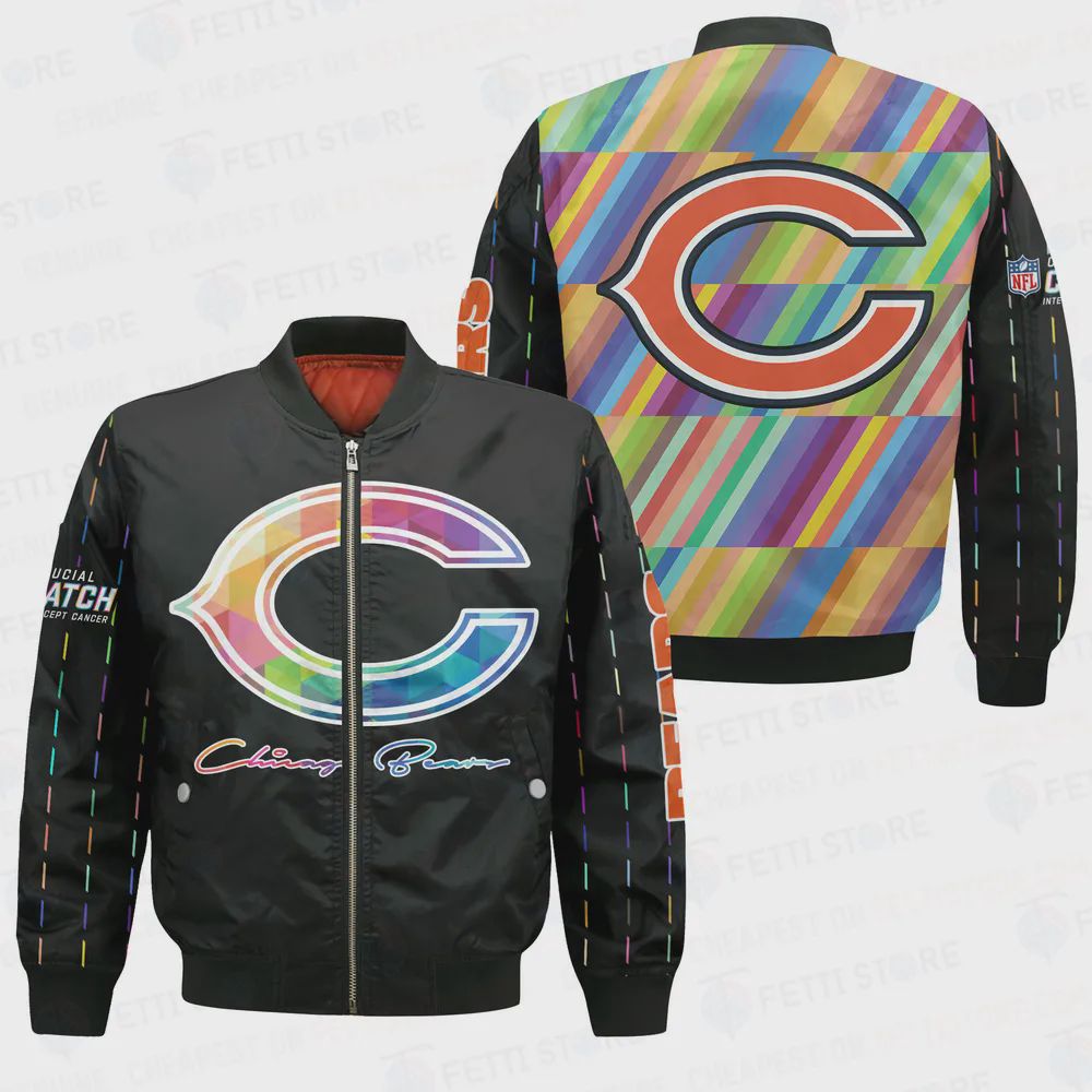 Sportswearmerch Chicago Bears NFL Bomber Jacket For Fan