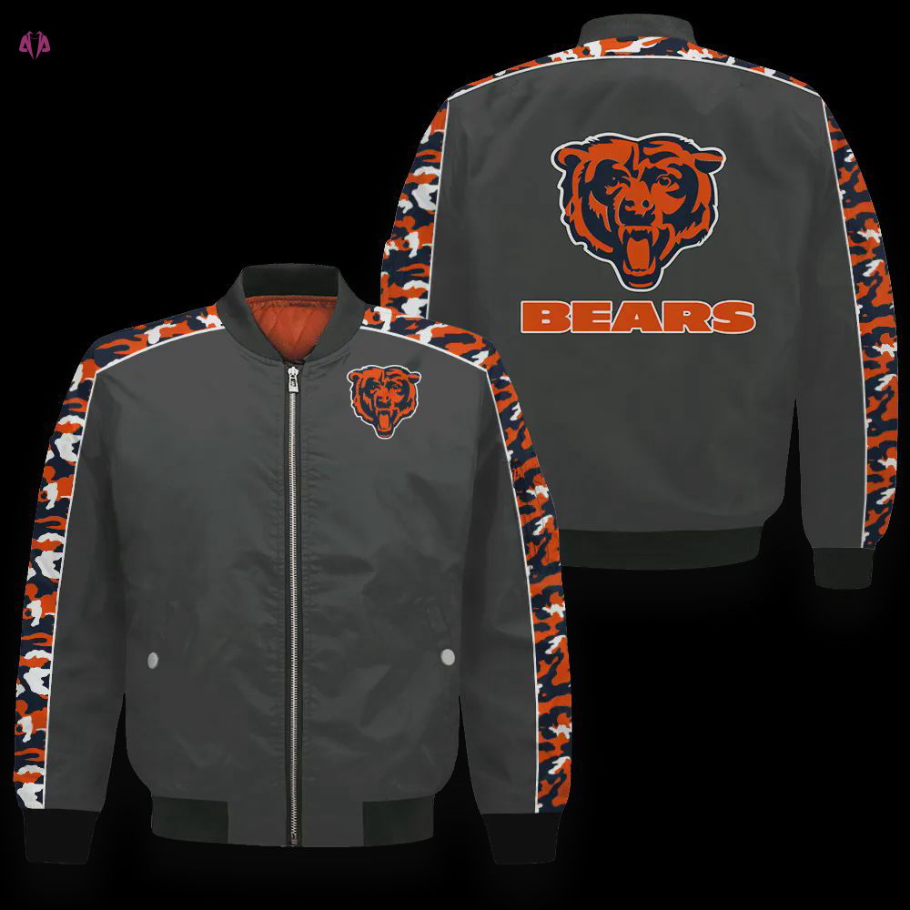 Sportswearmerch Chicago Bears NFL Bomber Jacket For Fan