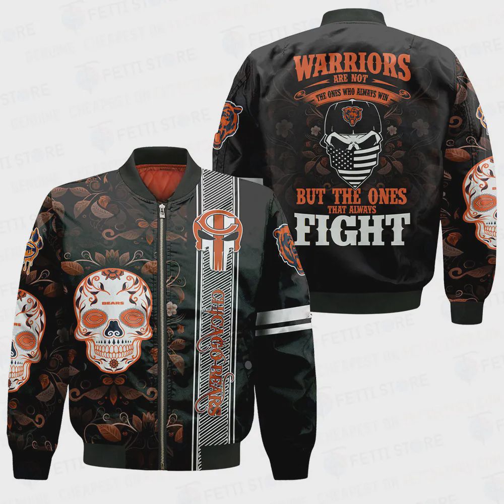 Sportswearmerch Chicago Bears NFL Bomber Jacket For Fan