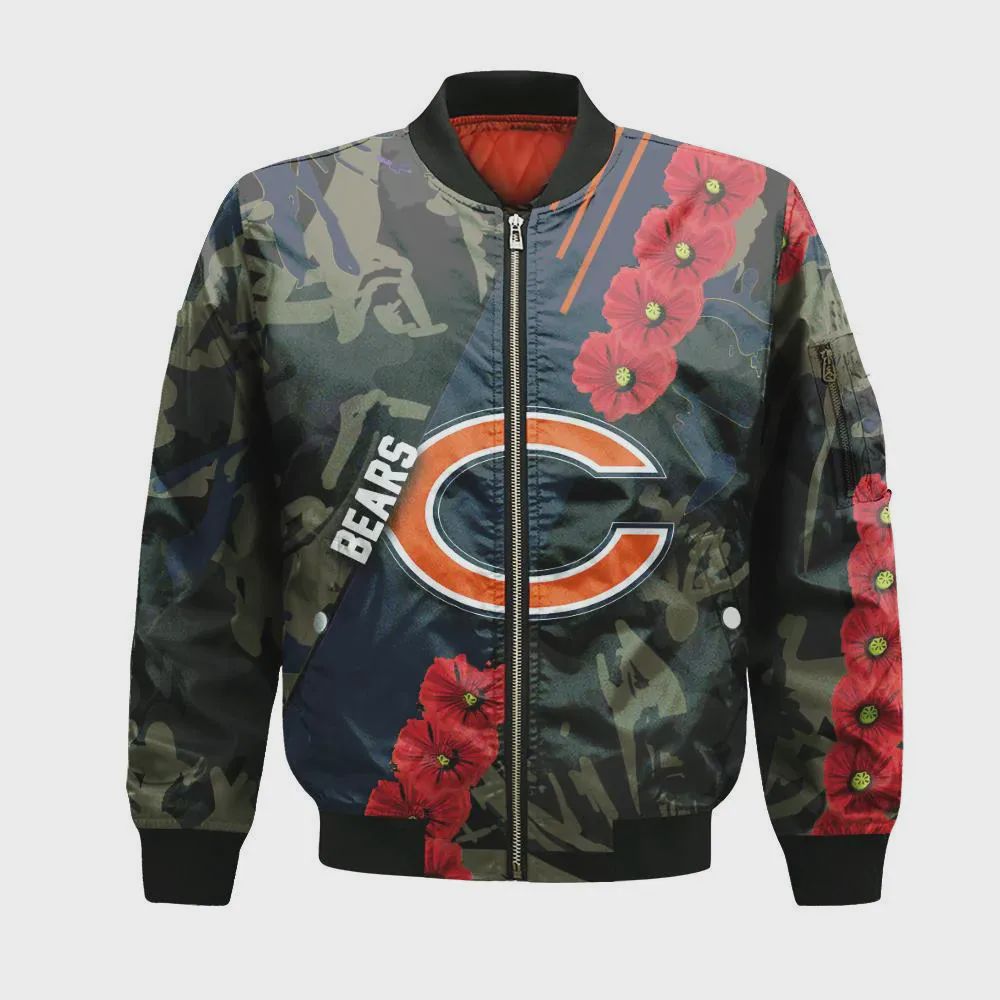 Sportswearmerch Chicago Bears NFL Bomber Jacket For Fan