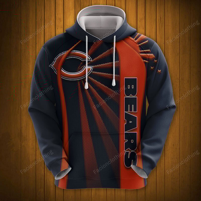 Sportswearmerch Chicago Bears NFL Hoodie Personalized For Fan