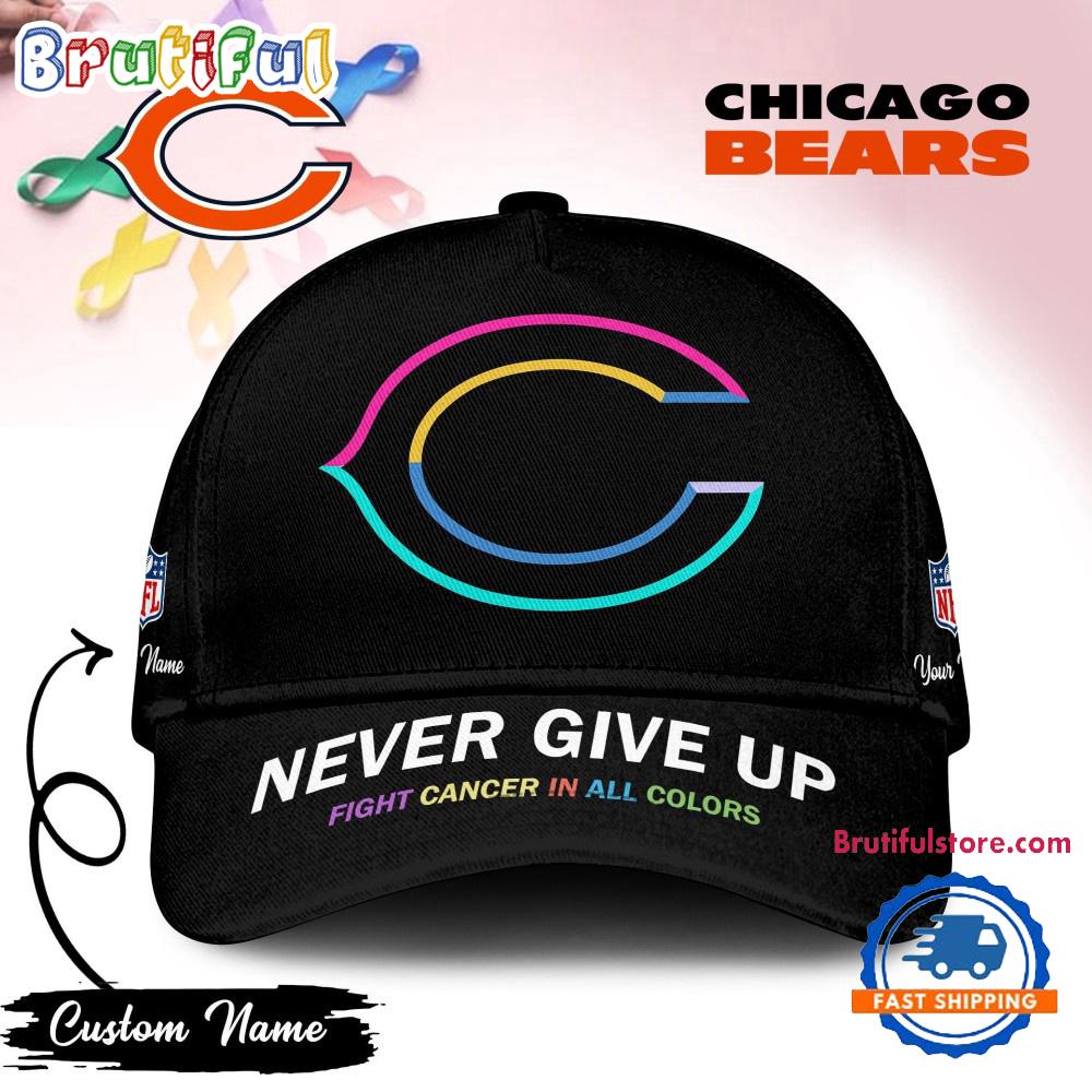 Sportswearmerch Chicago Bears NFL Never Give Up Classic Cap For Fan