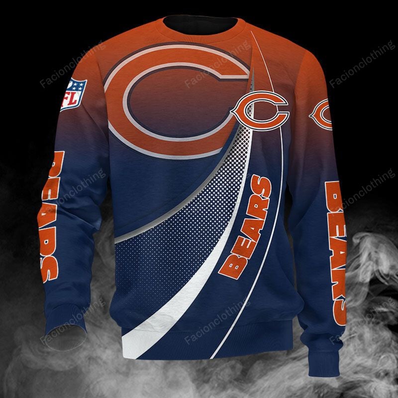 Sportswearmerch Chicago Bears NFL Personalized Sweater For Fan