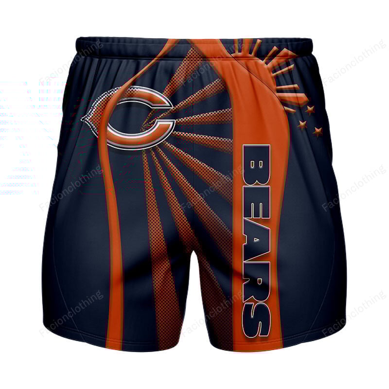 Sportswearmerch Chicago Bears NFL Short Pant Personalized For Fan