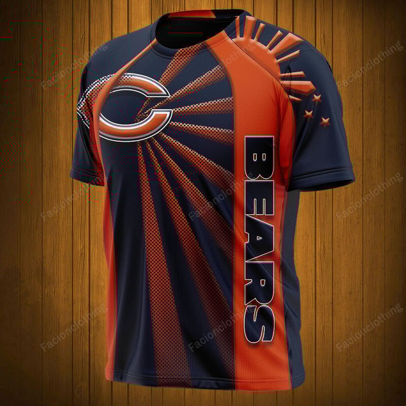 Sportswearmerch Chicago Bears NFL T-shirt Personalized For Fan