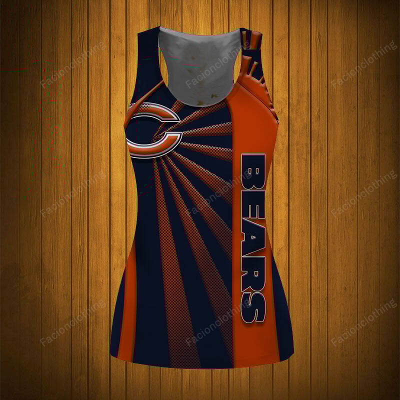 Sportswearmerch Chicago Bears NFL Women Tanktop Personalized For Fan