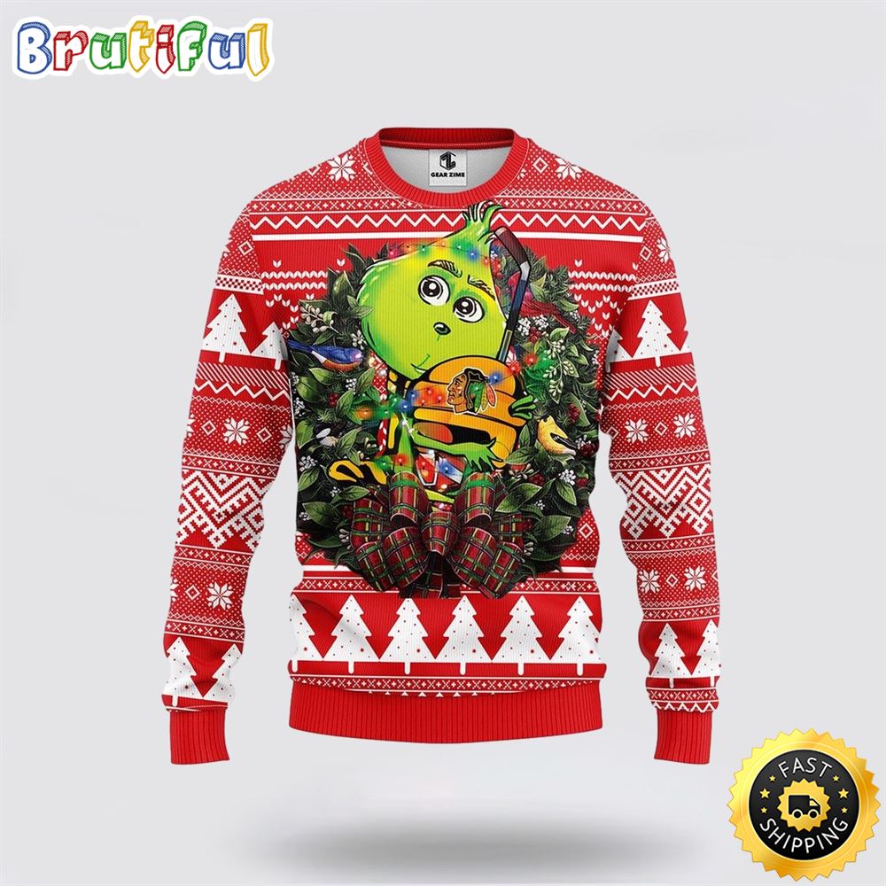 Sportswearmerch Chicago Blackhawks NHL Christmas For Fan