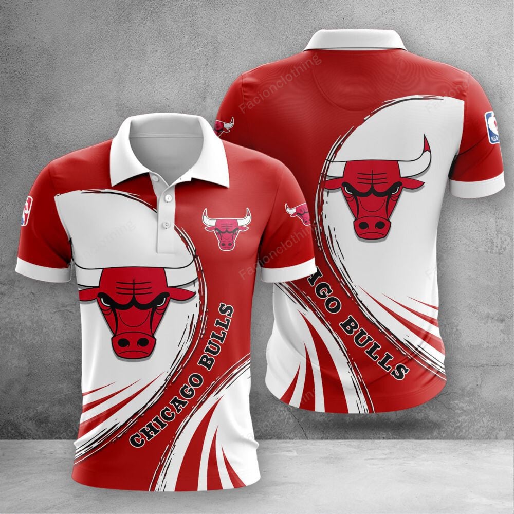 Sportswearmerch Chicago Bulls NBA Personalized Polo Shirt For Fan