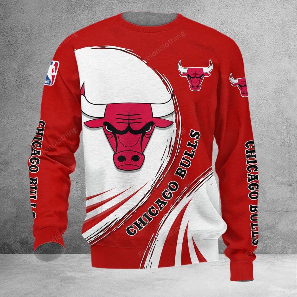 Sportswearmerch Chicago Bulls NBA Personalized Sweater For Fan