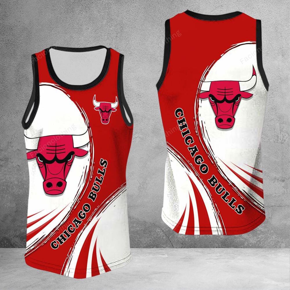Sportswearmerch Chicago Bulls NBA Personalized Tanktop For Fan
