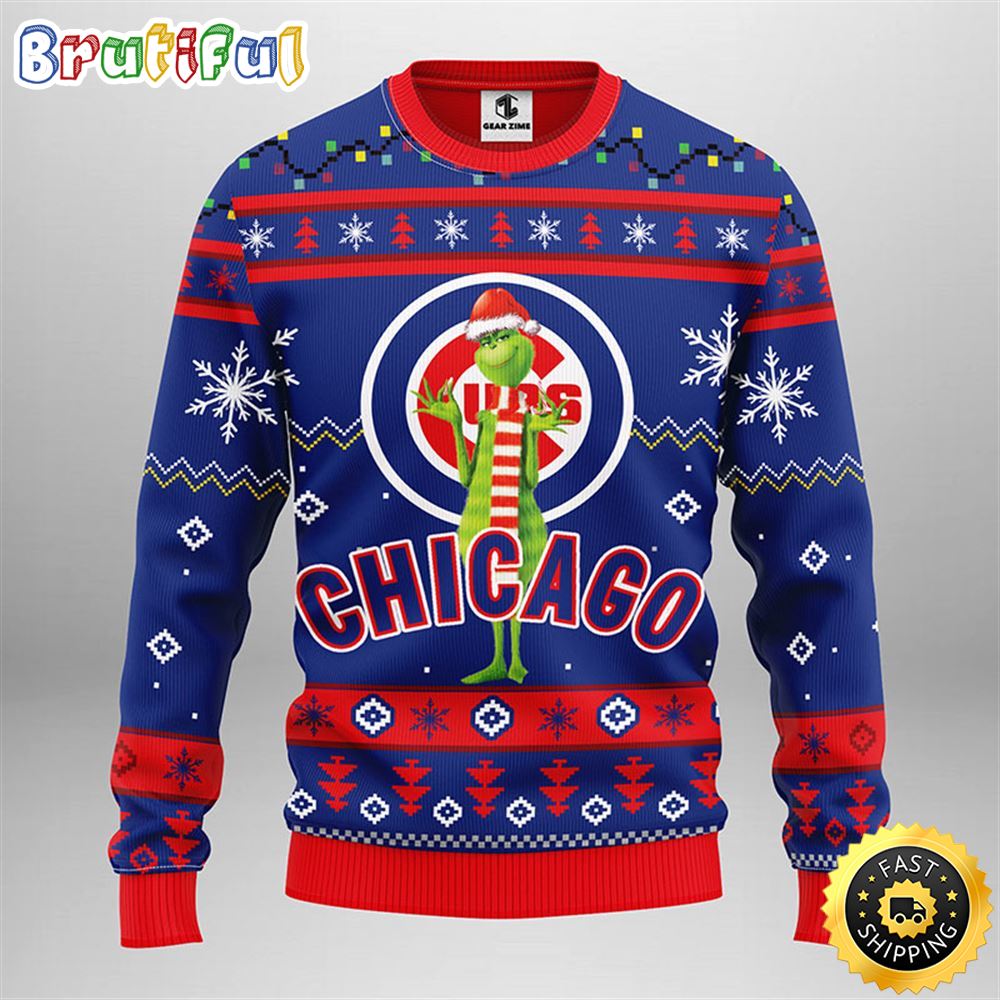 Sportswearmerch Chicago Cubs MLB Christmas Sweater For Fan