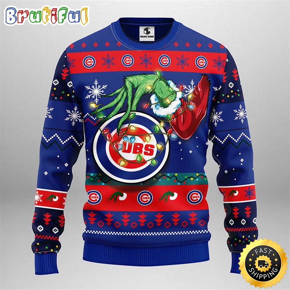 Sportswearmerch Chicago Cubs MLB Christmas Sweater For Fan
