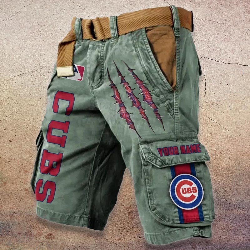 Sportswearmerch Chicago Cubs MLB Denim Short For Fan