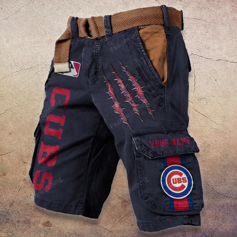 Sportswearmerch Chicago Cubs MLB Denim Short For Fan