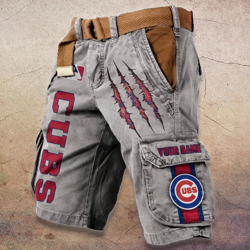 Sportswearmerch Chicago Cubs MLB Denim Short For Fan
