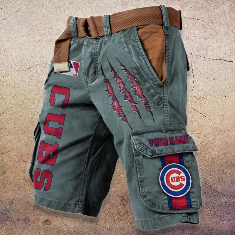 Sportswearmerch Chicago Cubs MLB Denim Short For Fan