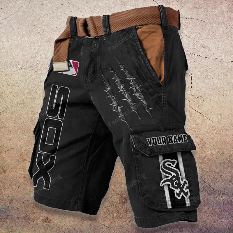 Sportswearmerch Chicago White Sox MLB Denim Short For Fan