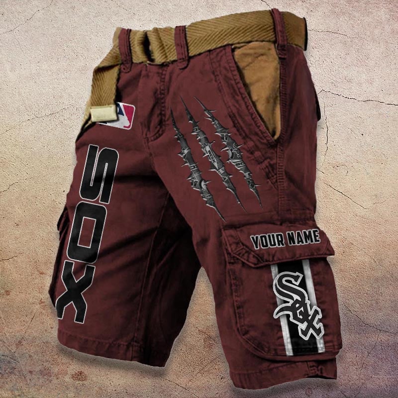 Sportswearmerch Chicago White Sox MLB Denim Short For Fan