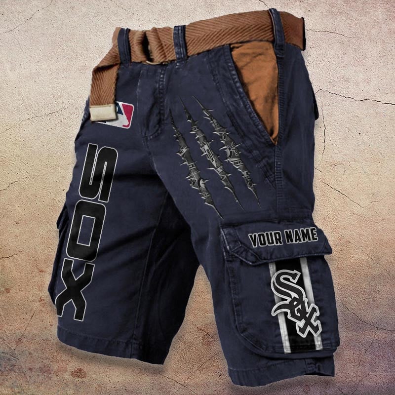 Sportswearmerch Chicago White Sox MLB Denim Short For Fan