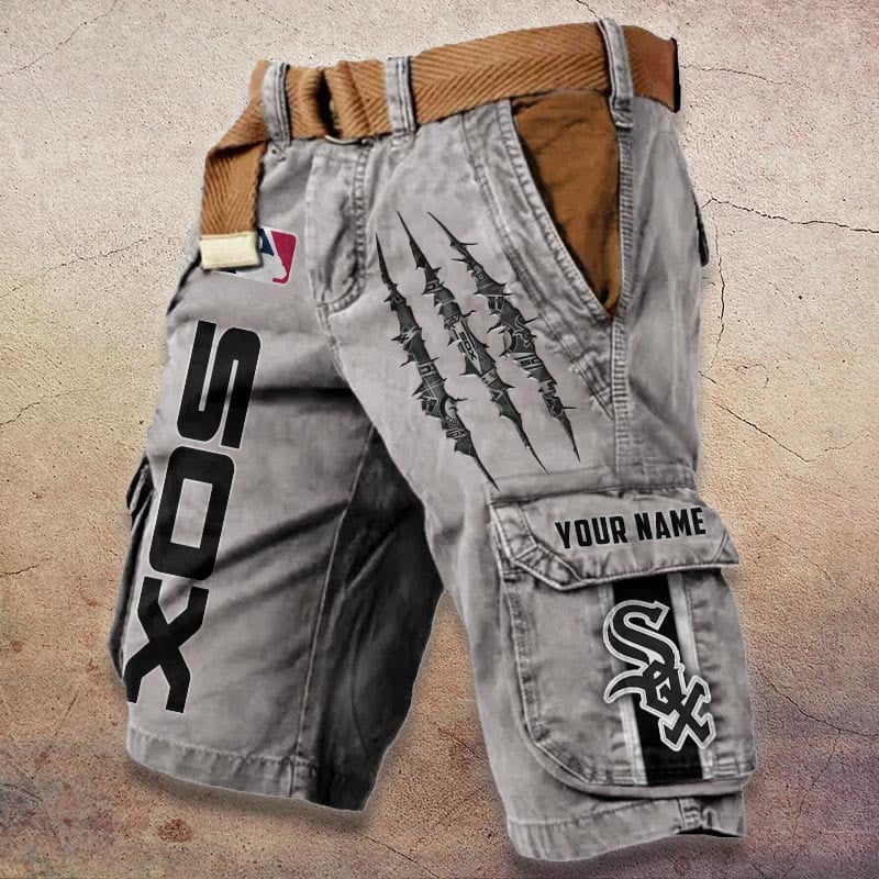 Sportswearmerch Chicago White Sox MLB Denim Short For Fan