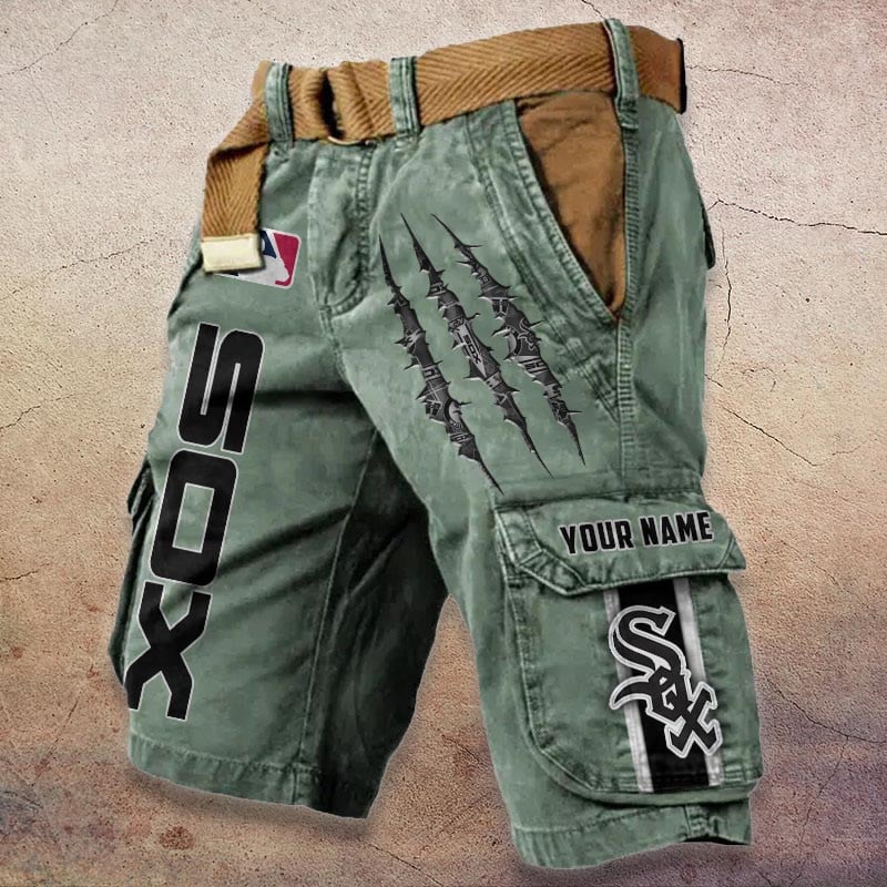 Sportswearmerch Chicago White Sox MLB Denim Short For Fan