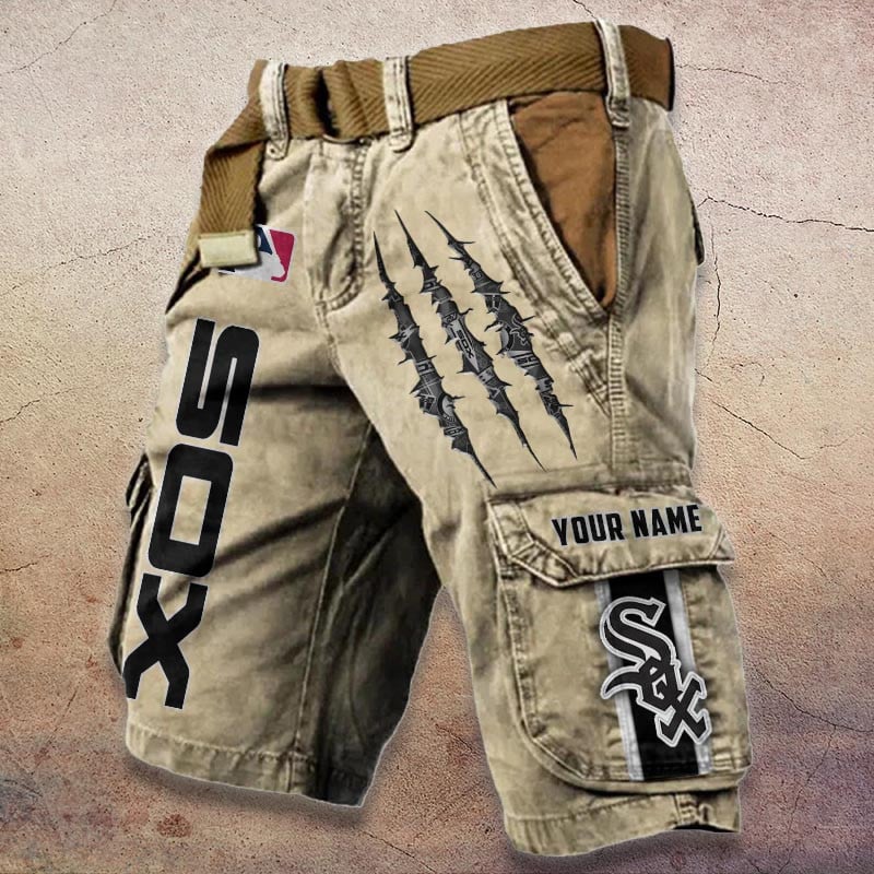 Sportswearmerch Chicago White Sox MLB Denim Short For Fan